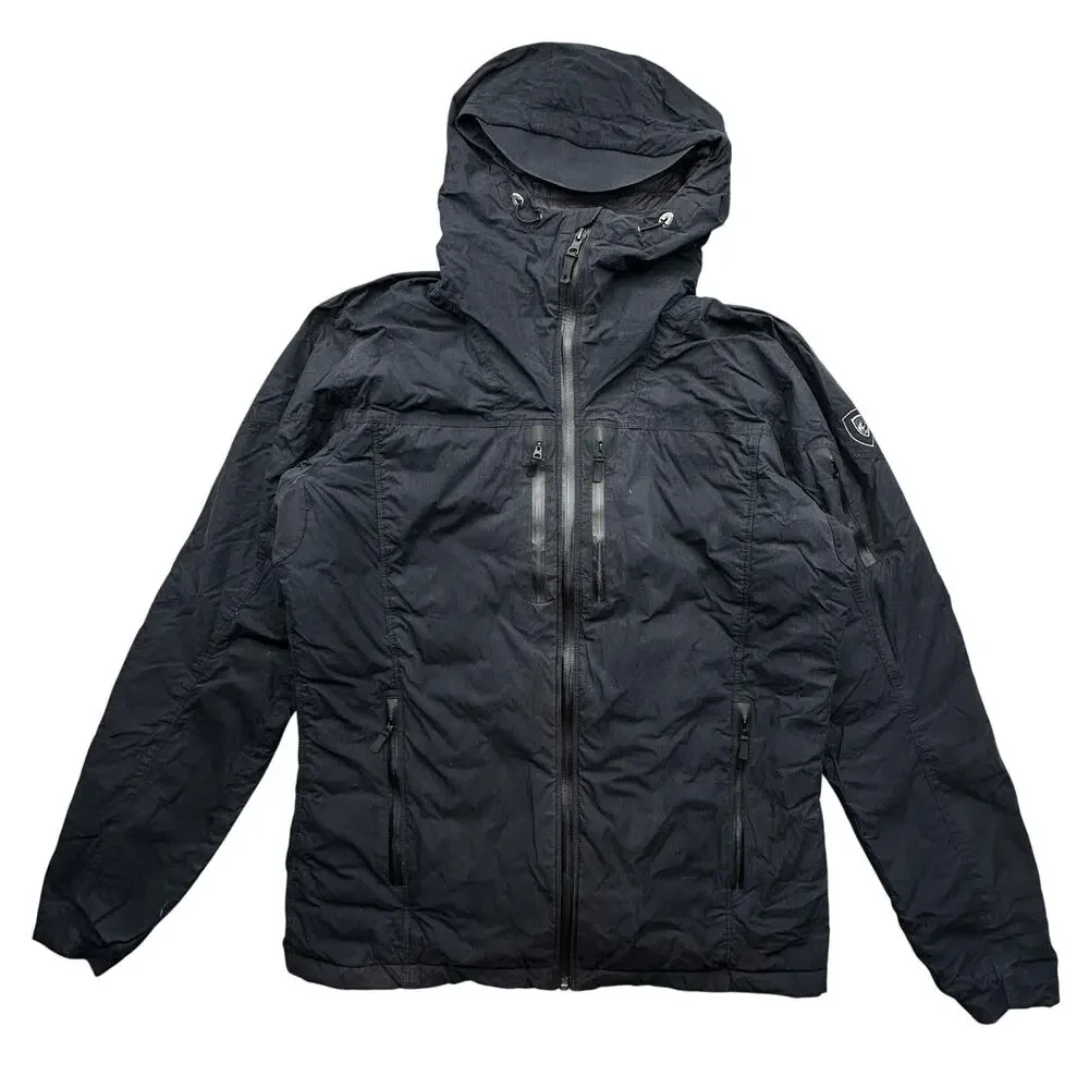 Kuhl Wyldefire Hoody 800 Fill Down Water Resistant Puffer Jacket Men Large Black - Picture 1 of 14